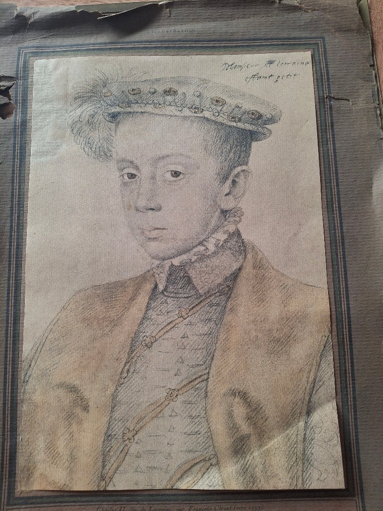 Prent uit 19e (?)eeuws tijdschrift. "Charles II", Verzamelen, Gebruikt, Ophalen of Verzenden, Voor 1940, Prent