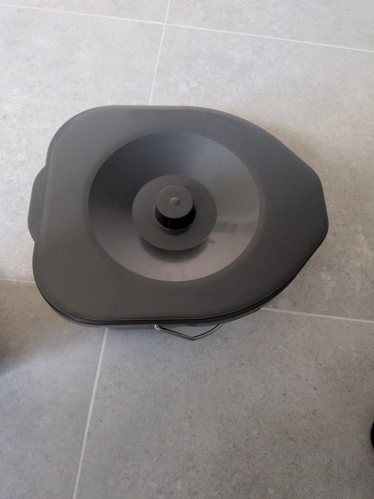 toiletemmer, Ophalen, Nieuw, Kunststof, Met deksel