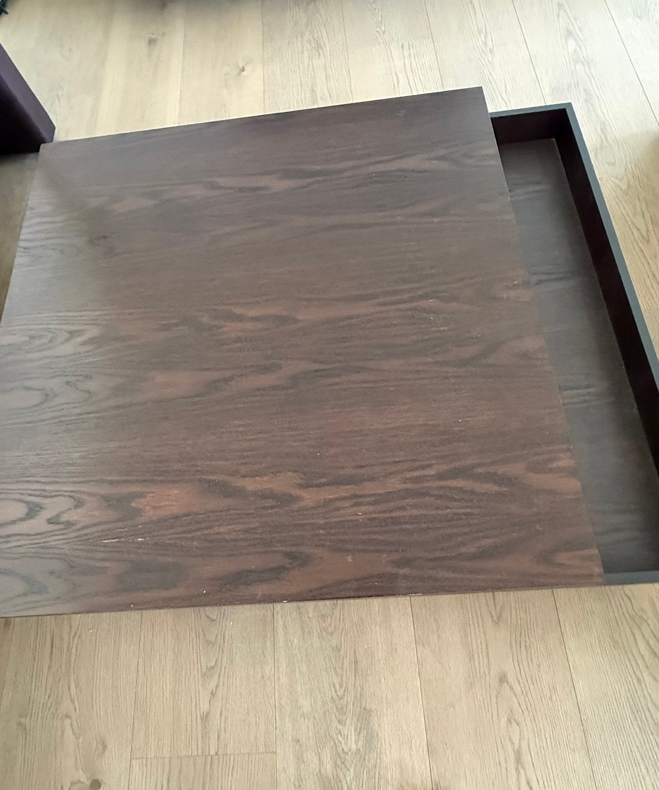 Salontafel, Ophalen, Gebruikt, Vierkant, Overige houtsoorten