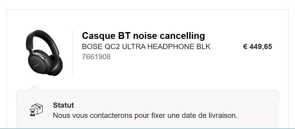 BOSE QC2 ULTRA KOPTELEFOON ZWART, Audio, Tv en Foto, Hoofdtelefoons, Ophalen of Verzenden, Nieuw, Draadloos