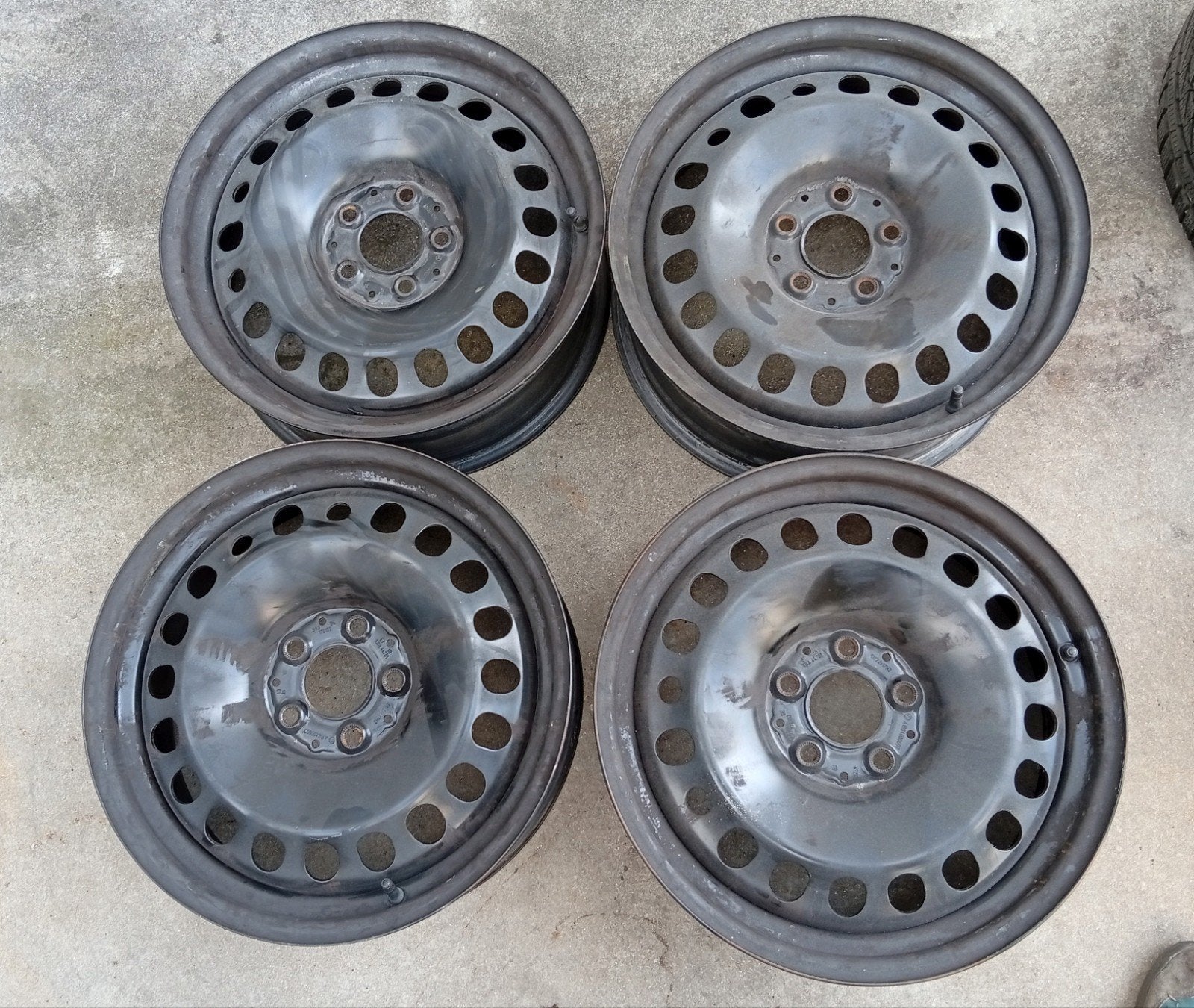 Jantes en acier Mercedes Gla W176 17 pouces 5x112 ET38 ❄️, Enlèvement, Utilisé