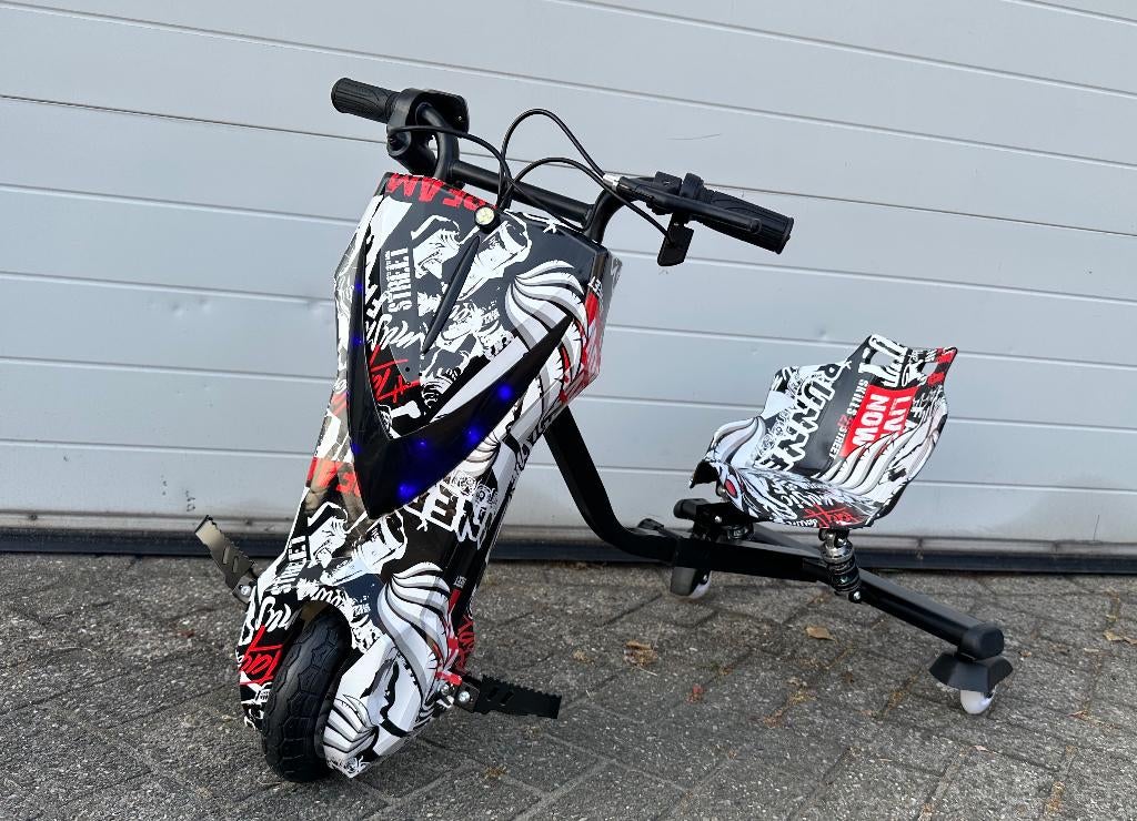 Elektrische Drift Trike Kart 250W 36V Bluetooth / Verlicht, Ophalen of Verzenden, Nieuw