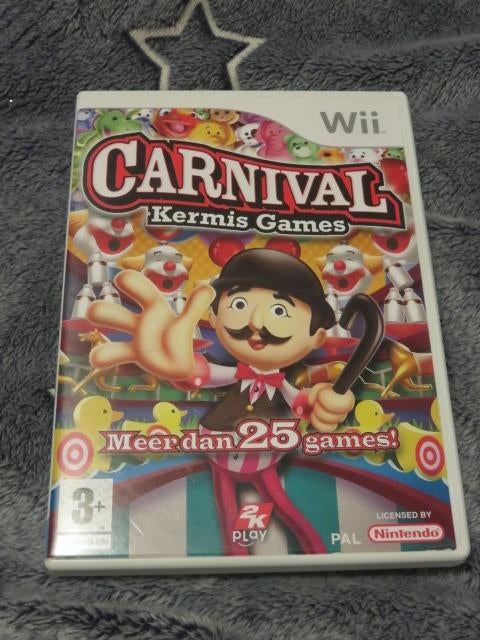 Wii Spel : Carnaval - Kermis games -- Nintendo, Games en Spelcomputers, Online, Puzzel en Educatief, Ophalen of Verzenden, Zo goed als nieuw
