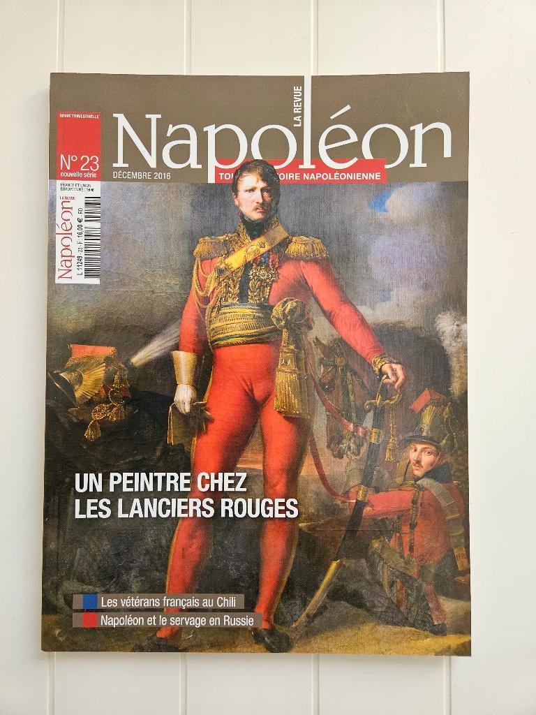 Revue Napoléon nr. 23: Een schilder onder de rode lansiers, Boeken, Ophalen of Verzenden, Nieuw, COLLECTIF