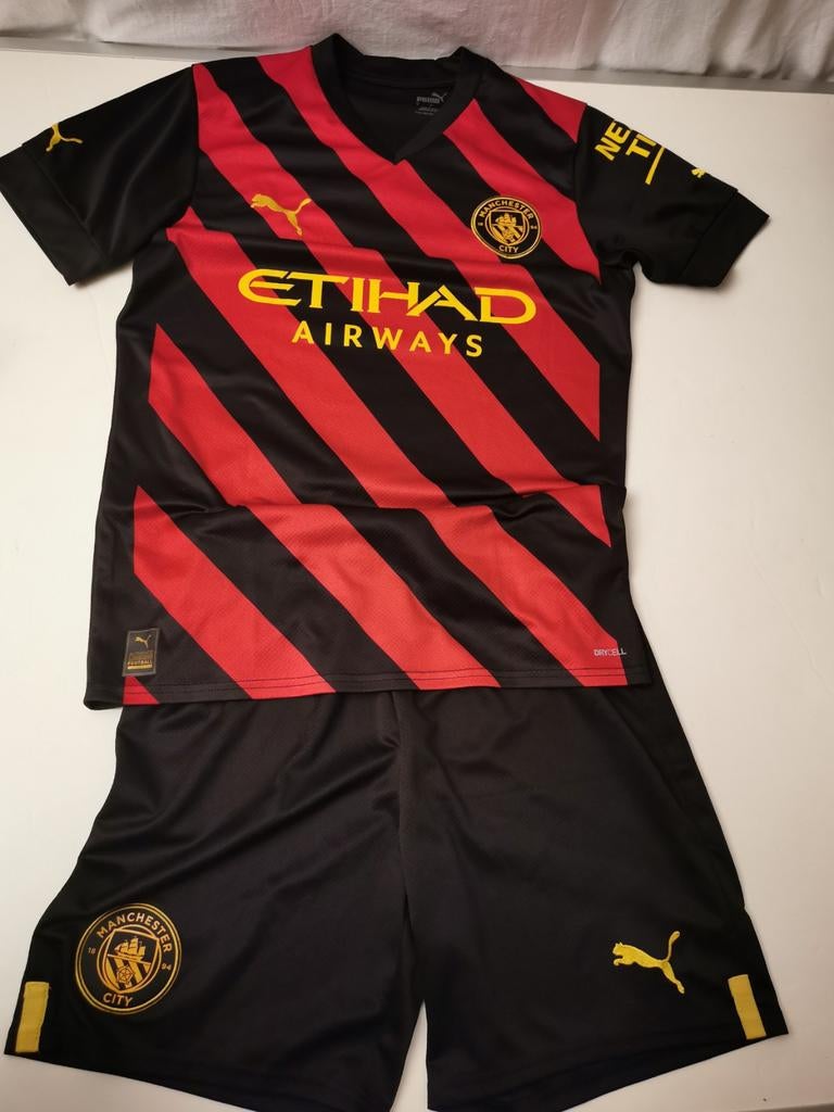 Voetbal Tenue Manchester city, Ophalen of Verzenden