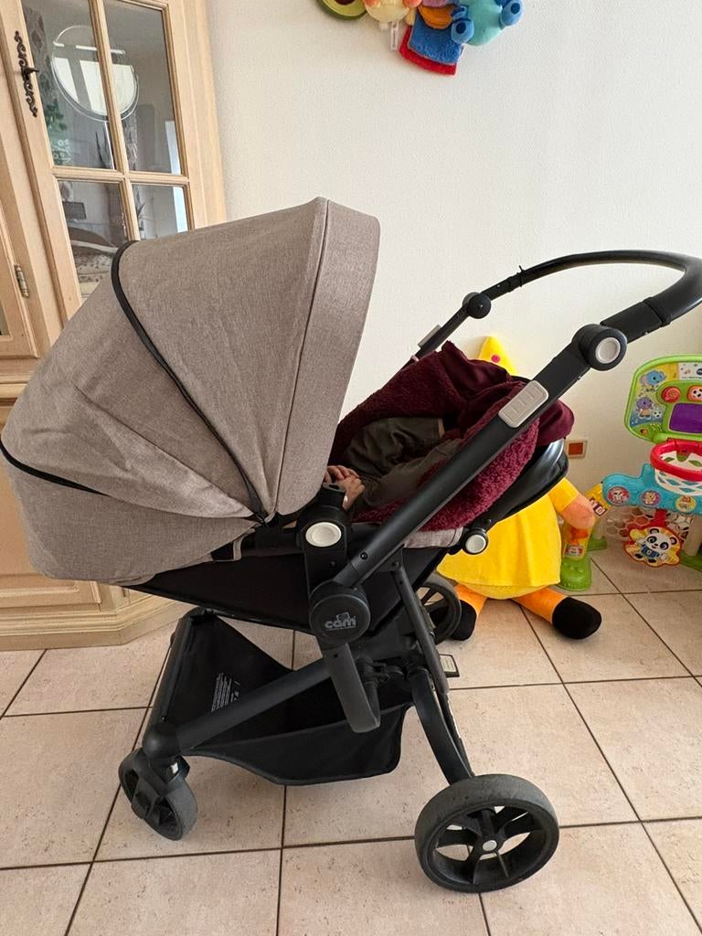 poussette 3en1 CAM il mondo del bambino, Autres marques, Enlèvement ou Envoi, Comme neuf, Poussette combi