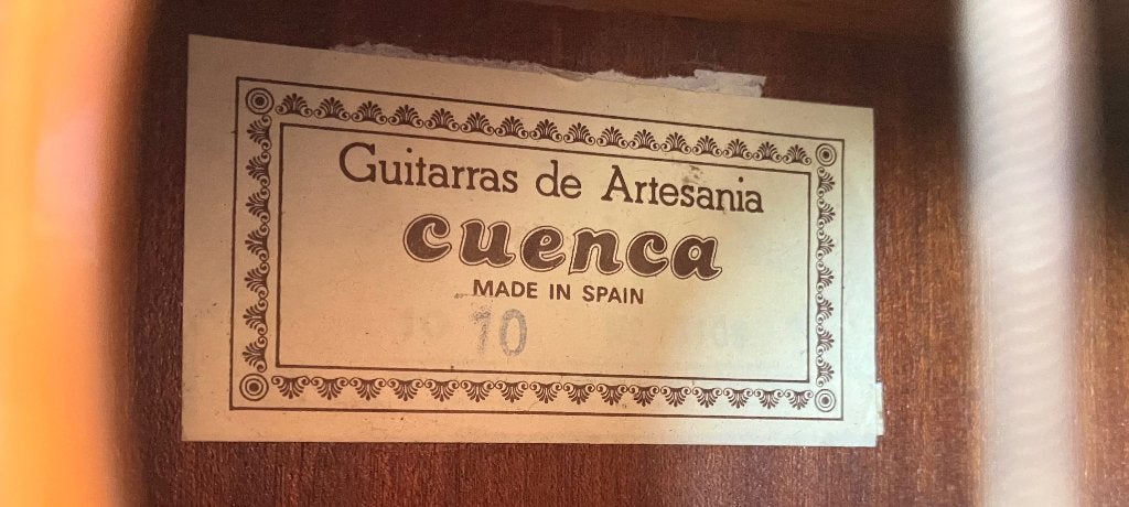 Cuenca 10, Enlèvement, Utilisé, Guitare classique ou espagnole