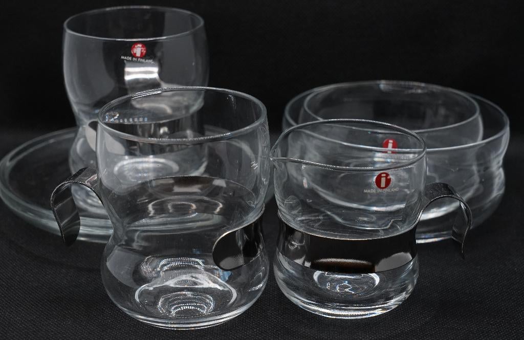 design iittala Paula servies, Gebruikt, Overige typen, Ophalen of Verzenden, Glas