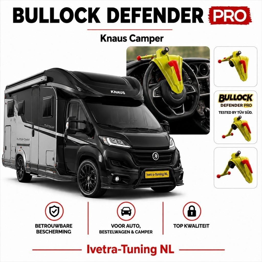 Stuurslot Knaus Camper| Beveiliging Knaus Camper, Ophalen of Verzenden, Nieuw