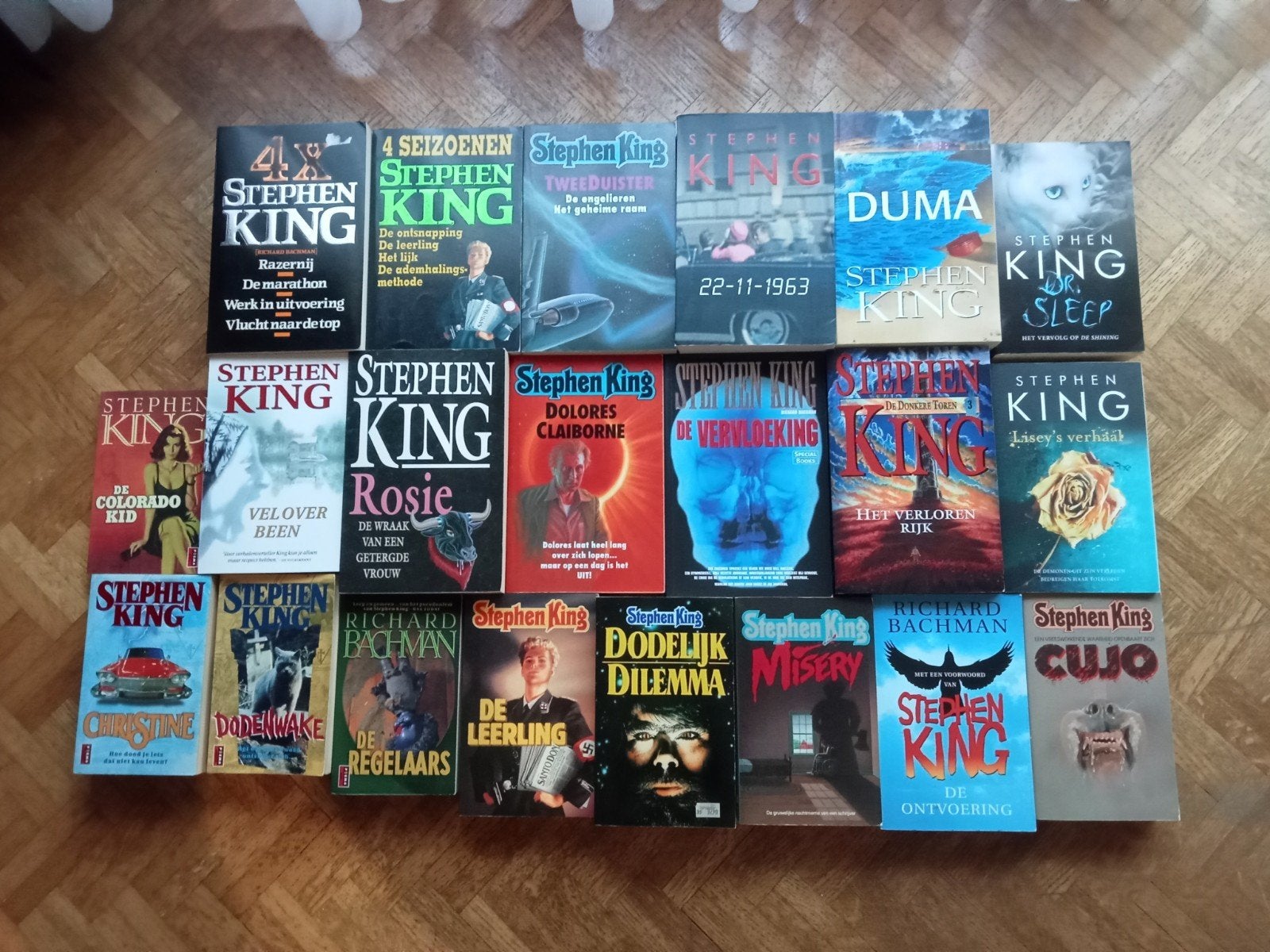 20 delen Stephen King, Boeken, Ophalen of Verzenden