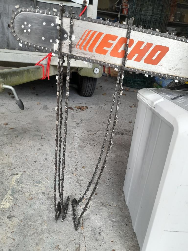 Tronçonneuse echo, Tuin en Terras, Heggenscharen, Ophalen, Gebruikt, Benzine, Echo