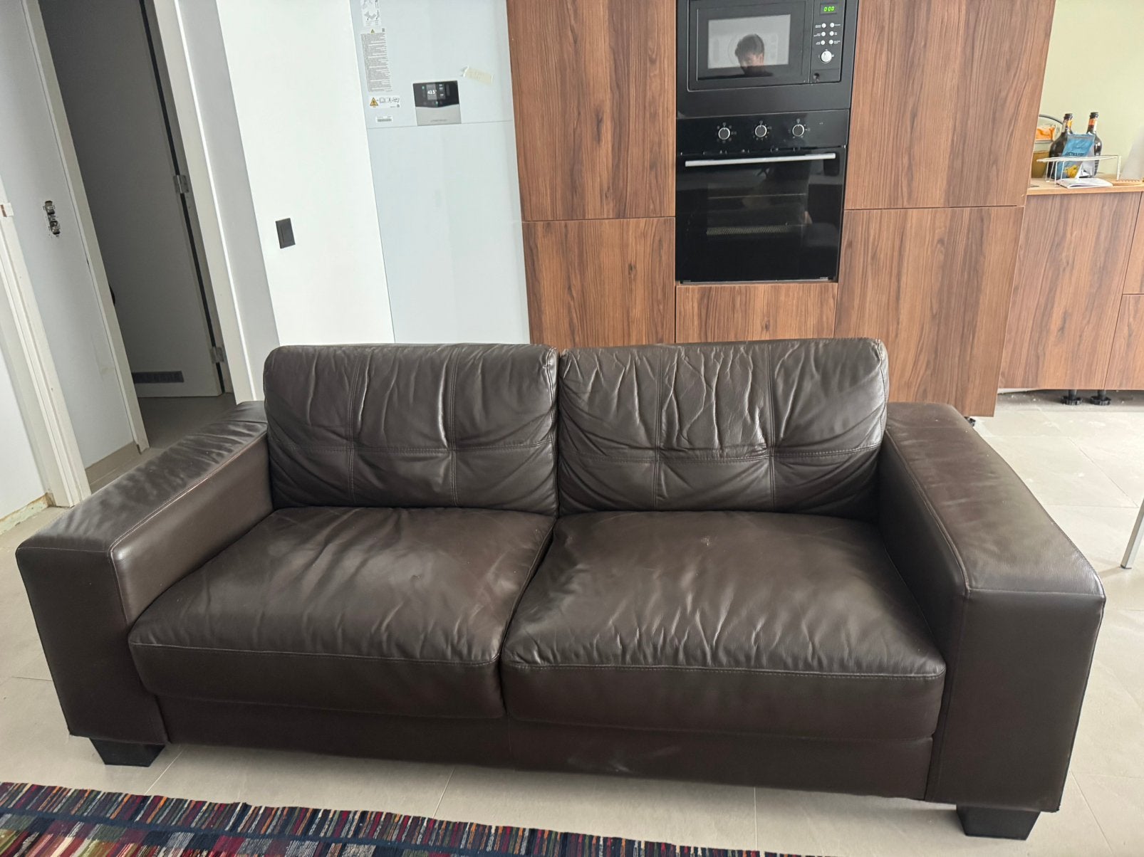 Salon 2 zit + 3 zit zetel, Ophalen, Gebruikt, Rechte bank