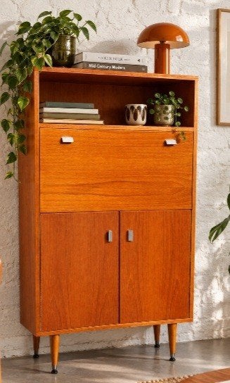 Vintage kast in teak, Huis en Inrichting, Ophalen