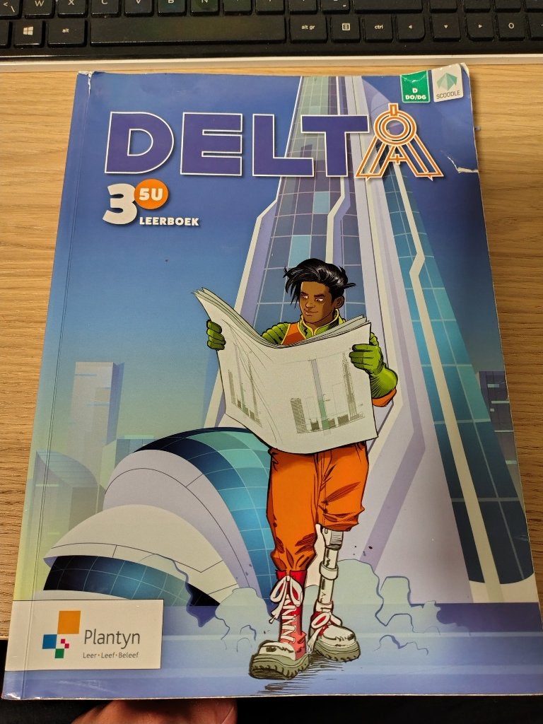 Delta 3 - 5u - Leerboek, Boeken, Ophalen of Verzenden, Gelezen, Wiskunde A