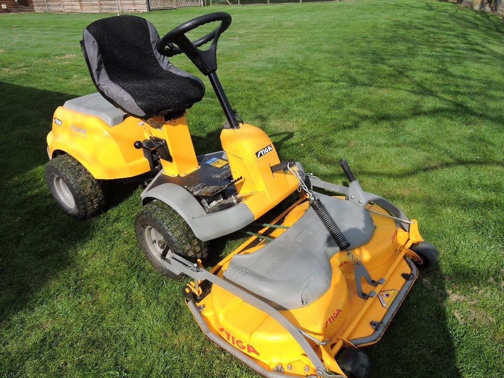 stiga park compact 16 4wd, Ophalen, Gebruikt, Stiga, Mulchfunctie
