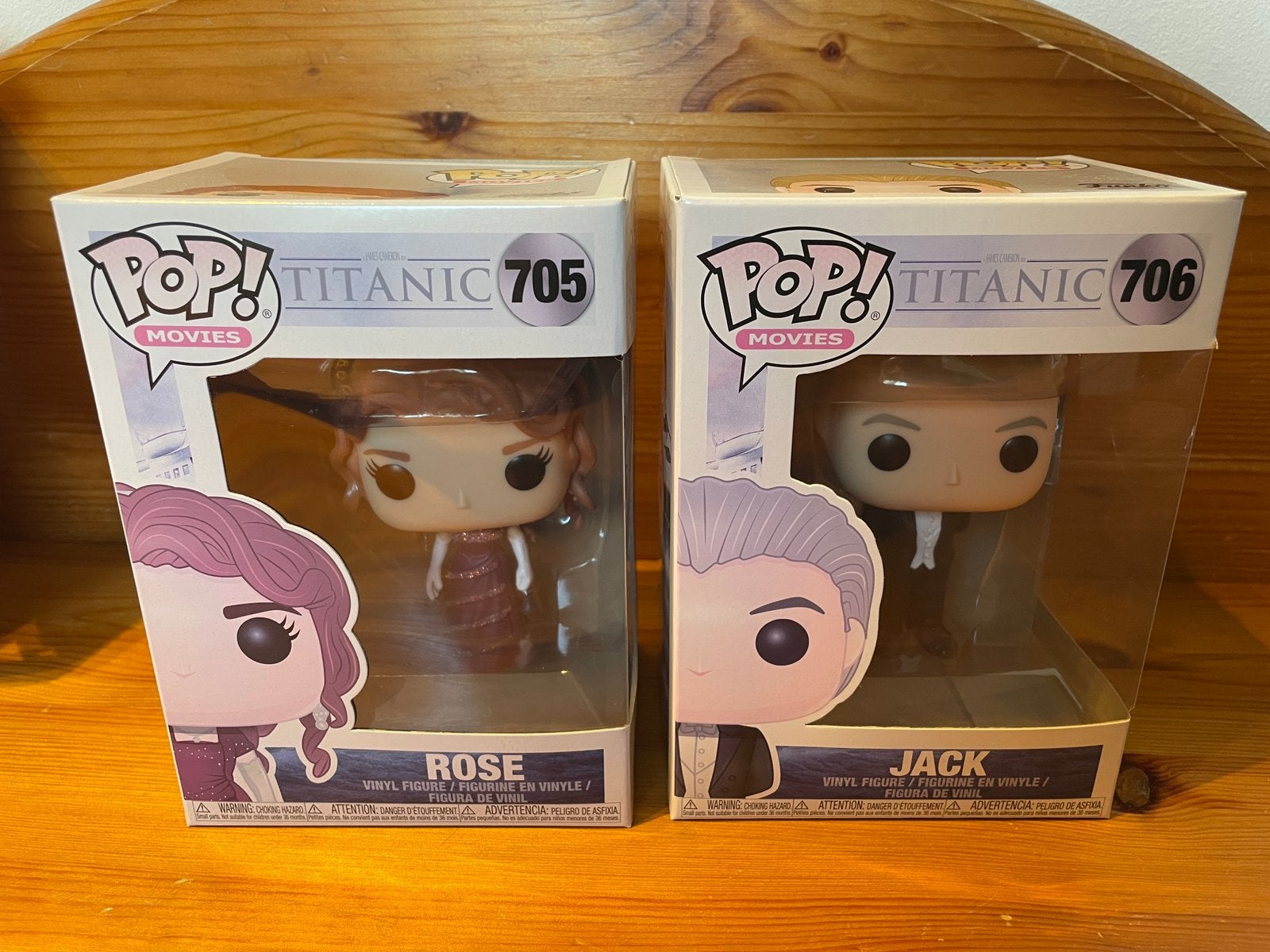 Funko POP Titanic Rose & Jack, Collections, Jouets miniatures, Enlèvement ou Envoi, Neuf