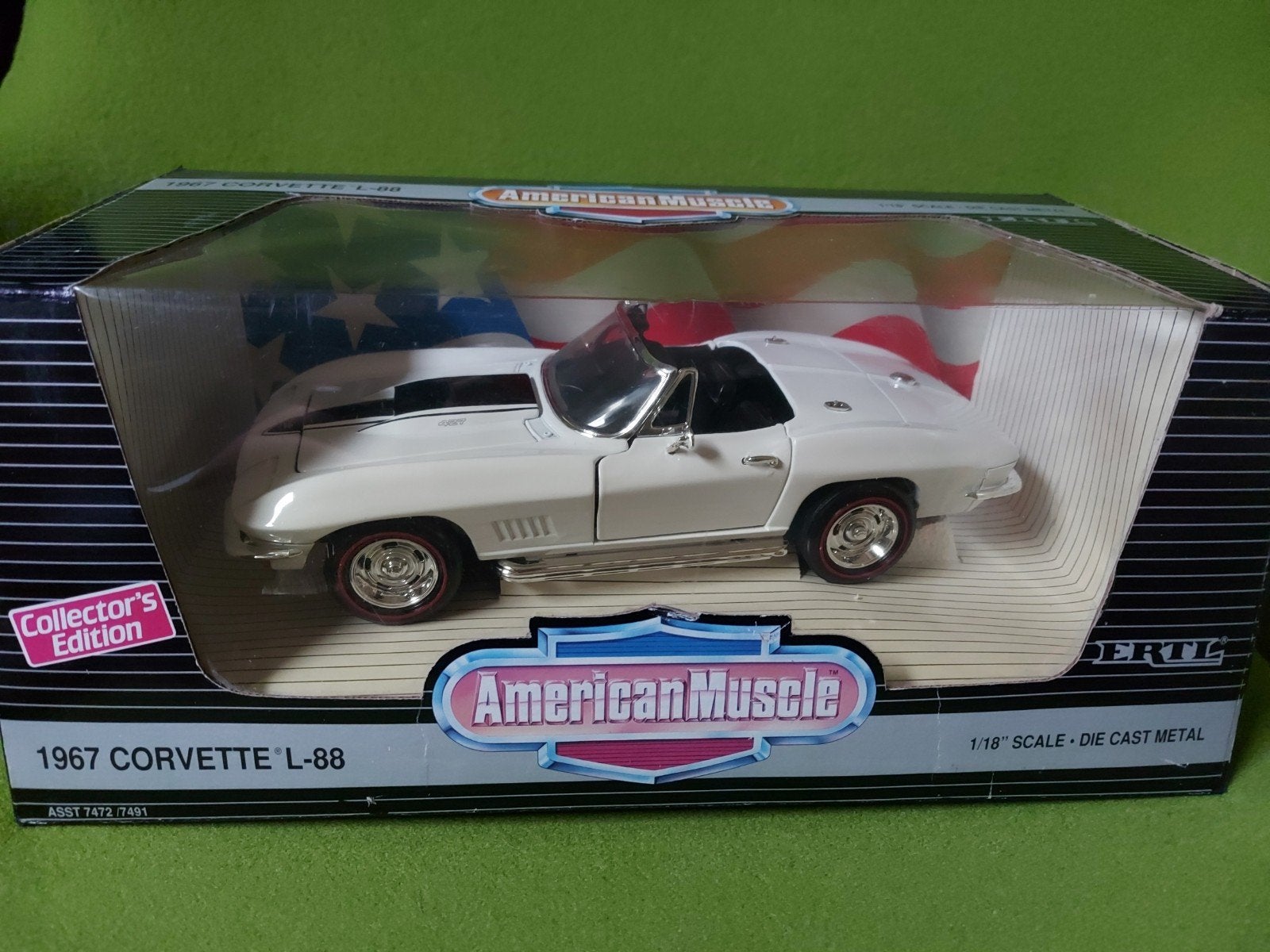 1967 Corvette ERTL, Enlèvement ou Envoi, Utilisé, Voiture, ERTL