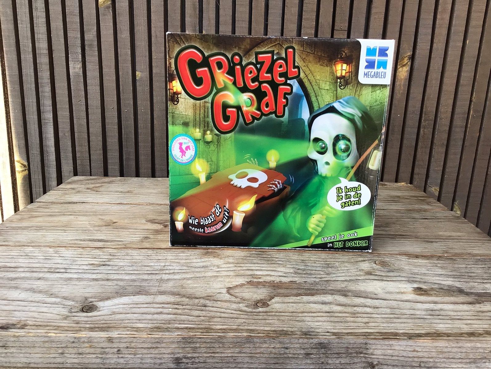 Griezelgraf gezelschapsspel, Hobby en Vrije tijd, Gezelschapsspellen | Overige, Een of twee spelers, Ophalen, Gebruikt