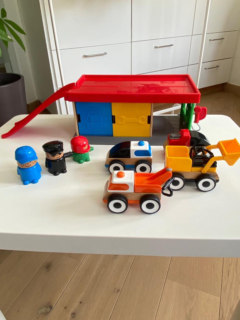 Speelgoed Ikea: garage, voertuigen en mannetjes, Kinderen en Baby's, Ophalen