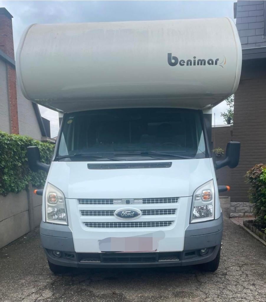 Benimar Sport 345 –Transit 2.2 TDCi 140pk – 2012 – 75.000 km, Alkoof, Ringverwarming, Ford, Fietsendrager