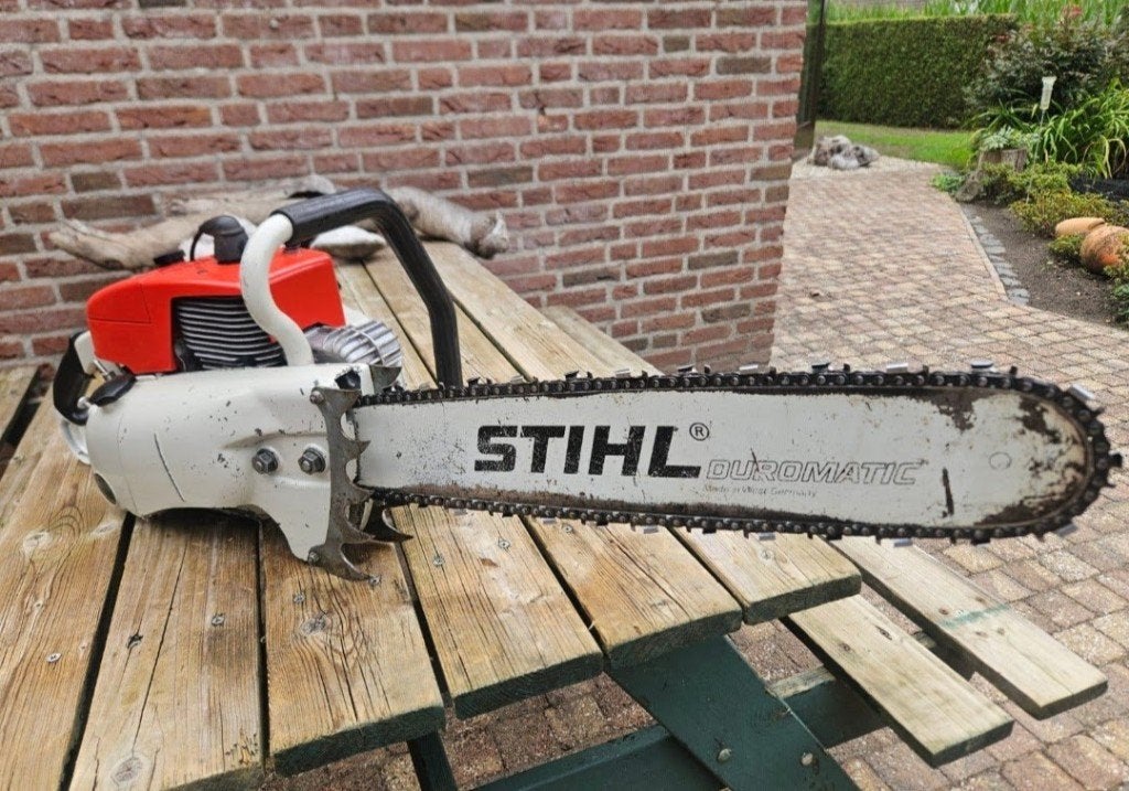 Stihl kettingzaag 070 Bijna nieuwstaat, Ophalen, Zo goed als nieuw, Kettingzaag