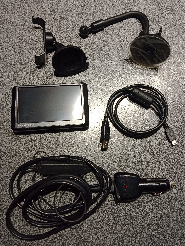 GPS Garmin nüvi 265W + bijbehoren, Ophalen, Gebruikt