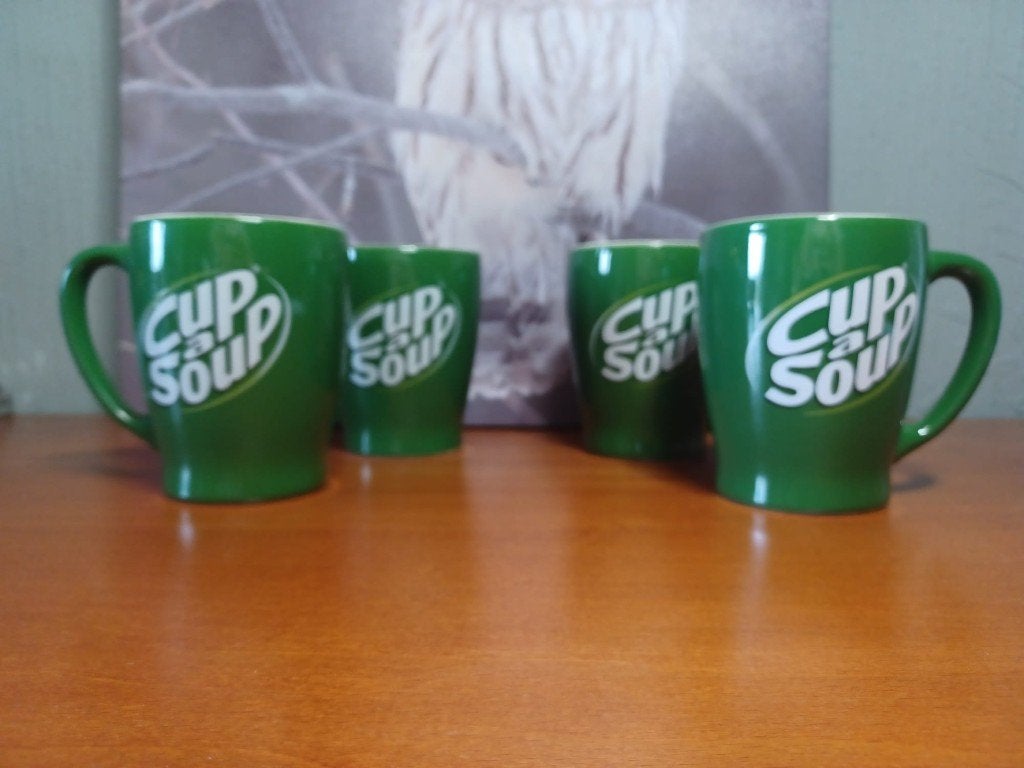 5x Cup-a-Soup tassen (Set van 4 + 1 gratis), Ophalen of Verzenden, Nieuw, Aardewerk, Kop(pen) en/of Schotel(s)