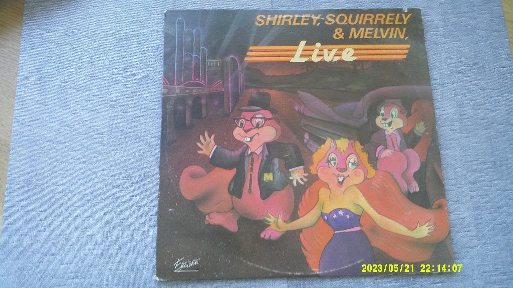 Shirley, Squirrely & Melvin – Live (LP), Ophalen of Verzenden, Gebruikt