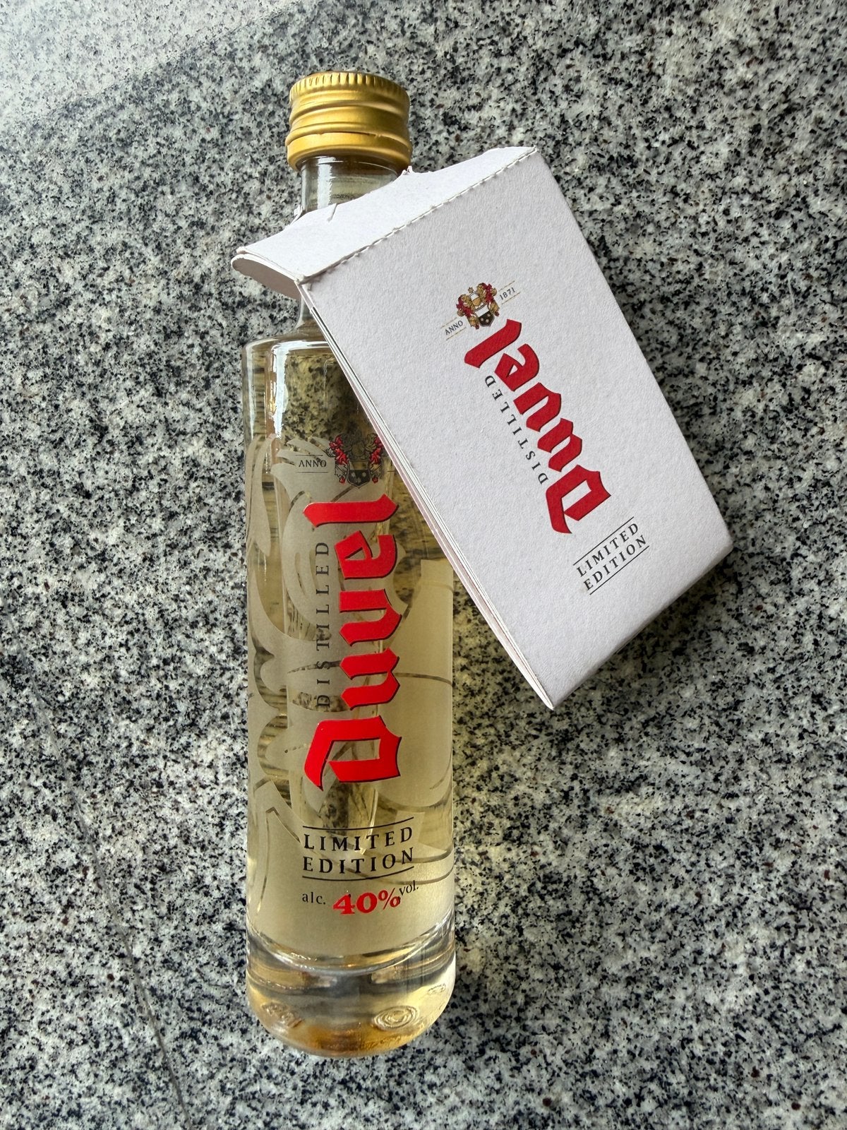 Duvel miniatuur distilled whiskey, Enlèvement ou Envoi, Comme neuf