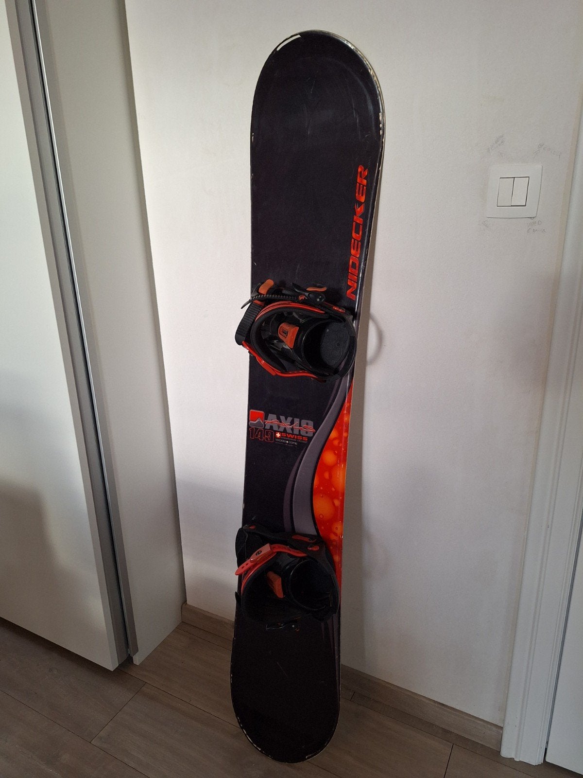 Snowboard Nidecker 149 cm - volledig gewaxt en geslepen, Ophalen of Verzenden, Gebruikt, Board
