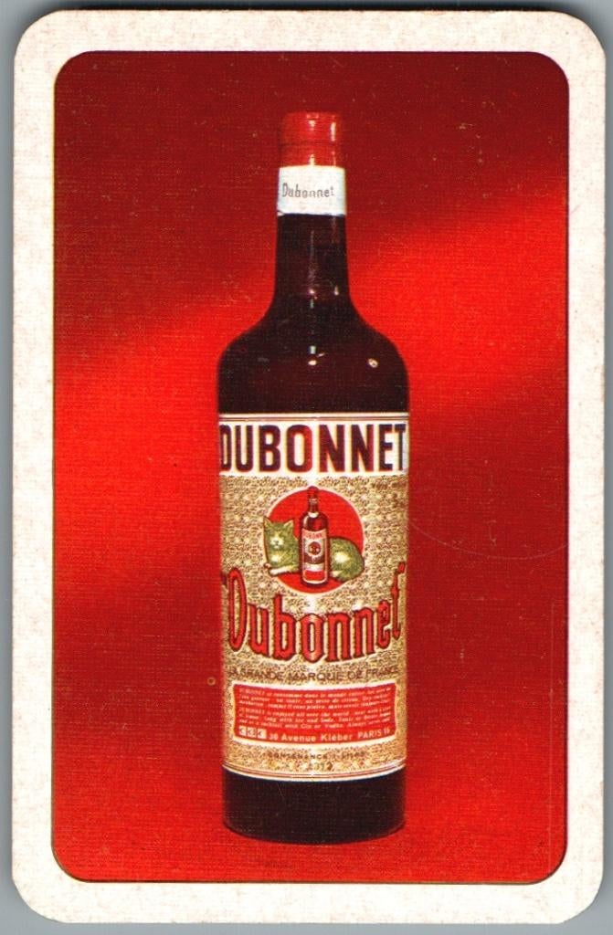 speelkaart - LK14460 - Dubonnet, Verzamelen, Verzenden, Zo goed als nieuw, Speelkaart(en)