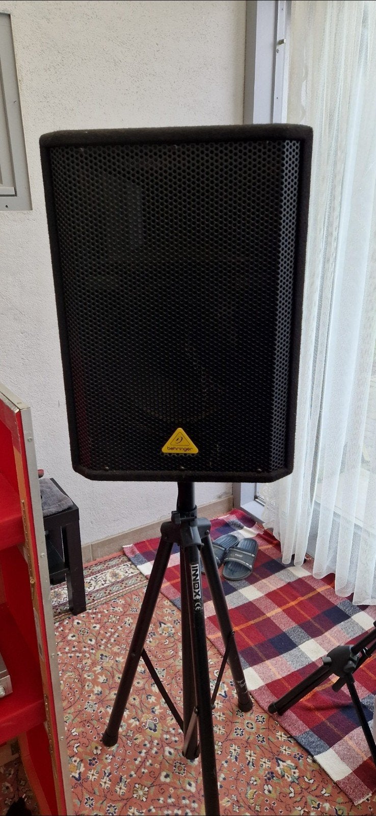 DJ mengpaneel installatie set, Ophalen