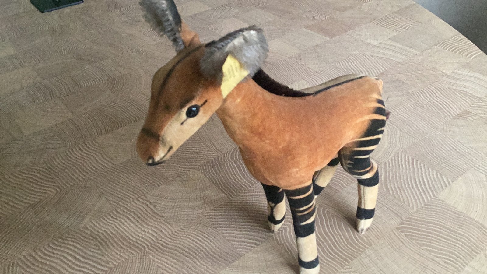 Steiff okapi vintage, Ophalen of Verzenden, Zo goed als nieuw
