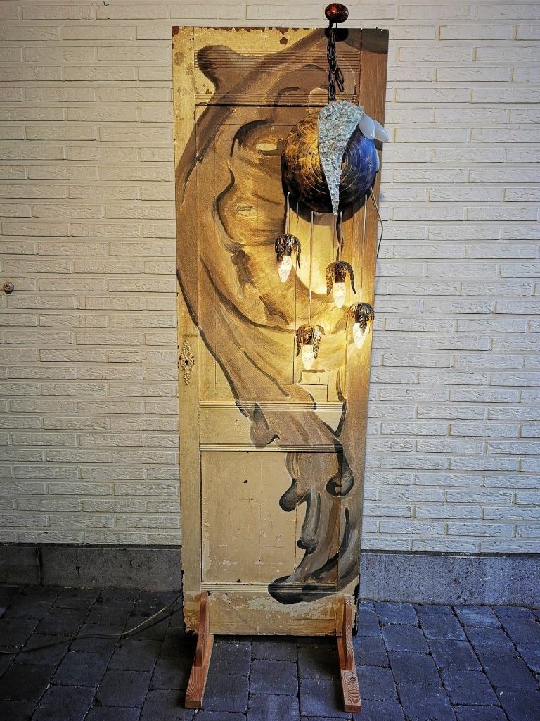 Kunstig Kamerscherm met verlichting, Huis en Inrichting, Ophalen, Zo goed als nieuw