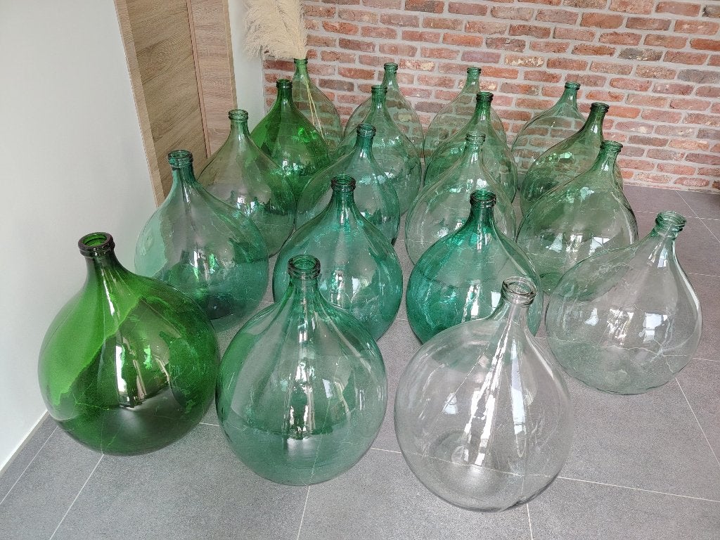 Dames Jeanne XXL, Enlèvement, Comme neuf, Verre, 65 cm