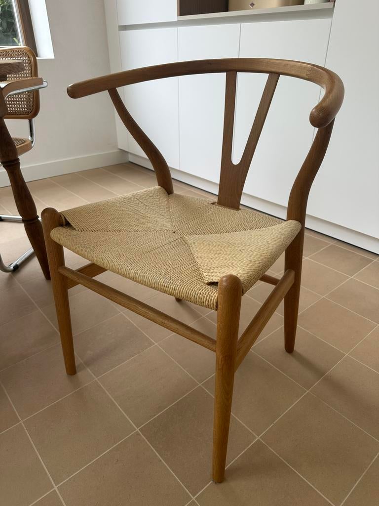 Wishbone chair replica - zeer goede staat, Enlèvement