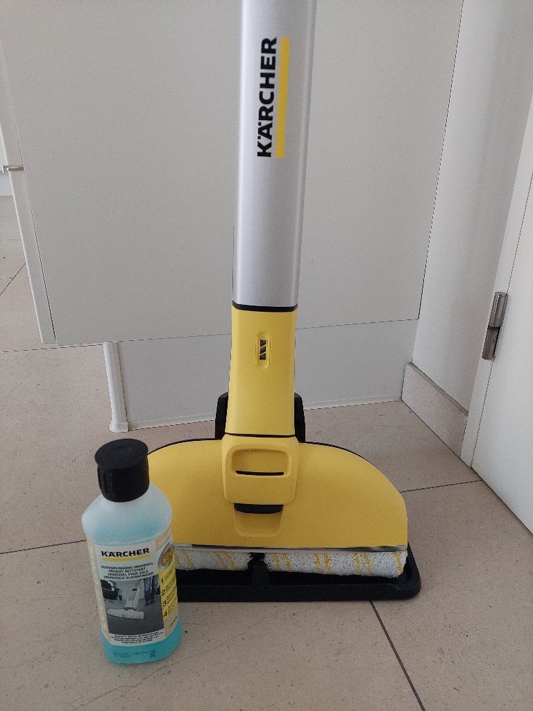 Kärcher Electrische mop - 2 rollen, Ophalen, Mop of Dweil
