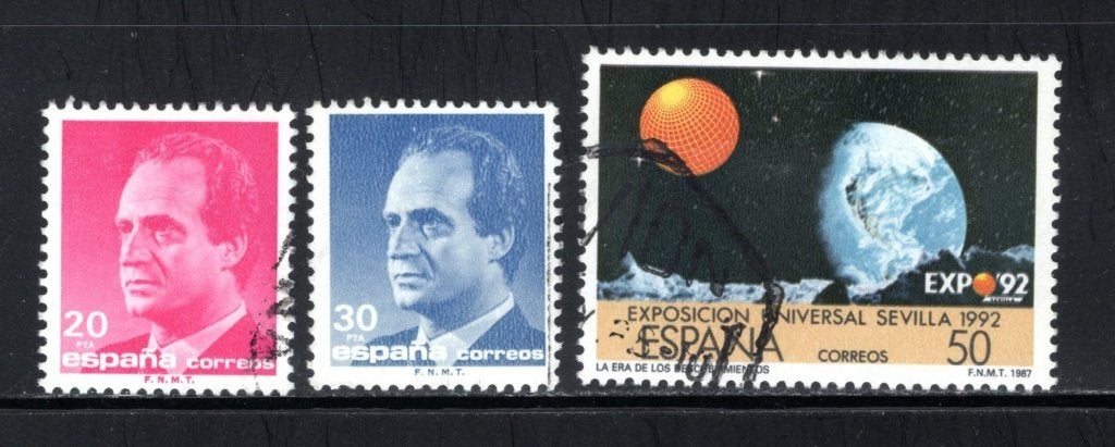 SPANJE Lot 1987 gestempeld, Verzenden, Gestempeld