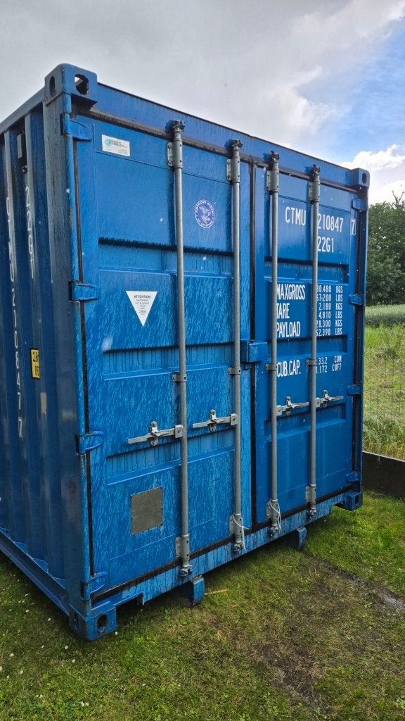 Container 20 pieds sur châssis équipé, Enlèvement