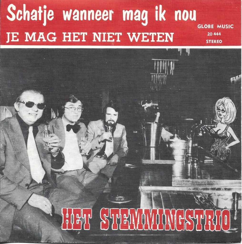Aalst Karnaval het stemmingstrrio Schatje wanneer mag ik nou, Cd's en Dvd's, Beschermende buitenhoes, Ophalen of Verzenden, Zo goed als nieuw