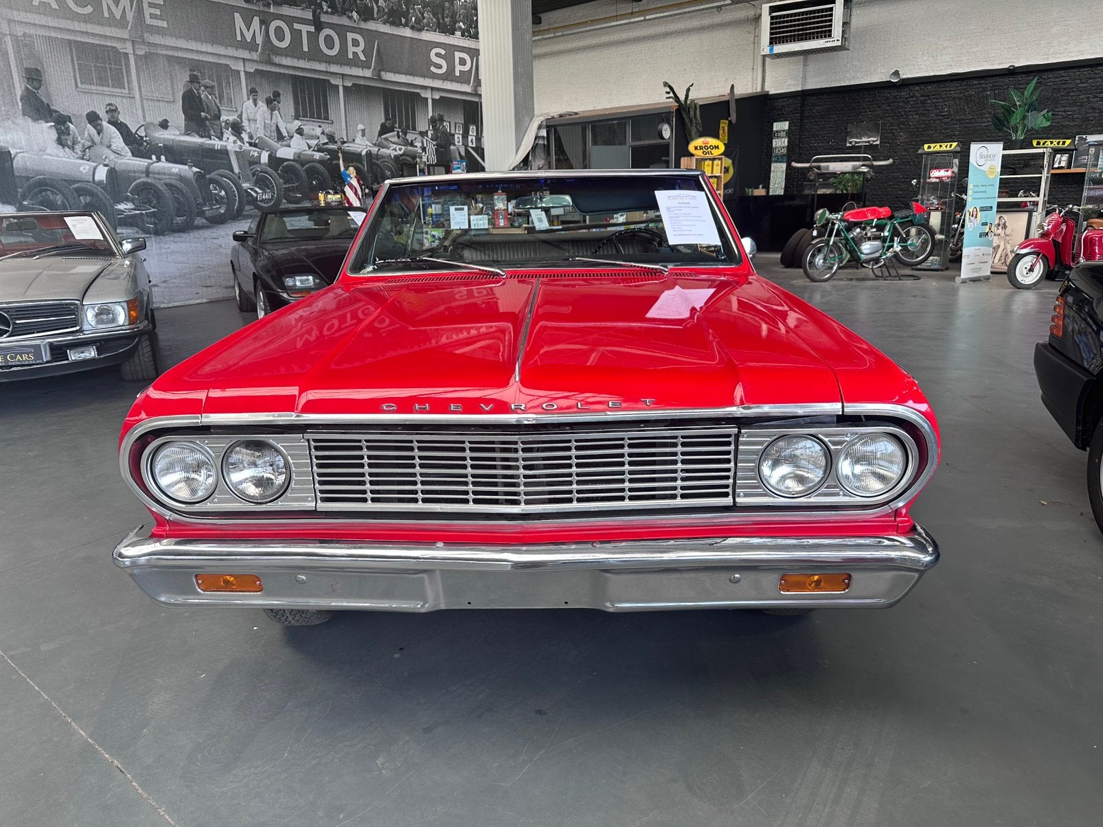 Chevelle Malibu cabrio “SuperSport” - 327 V8 - origineel, 5400 cm³, Entreprise, Noir, 2 portes