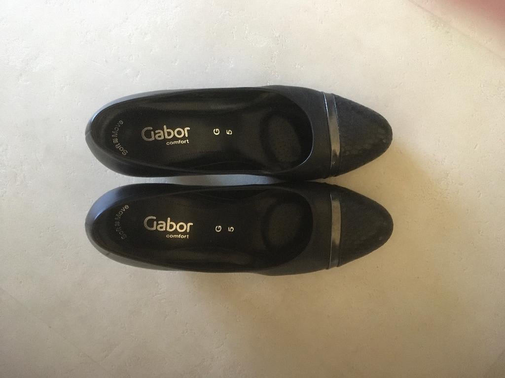 Gabor zwarte pumps - maat 38, Pumps, Zwart, Gabor, Ophalen of Verzenden
