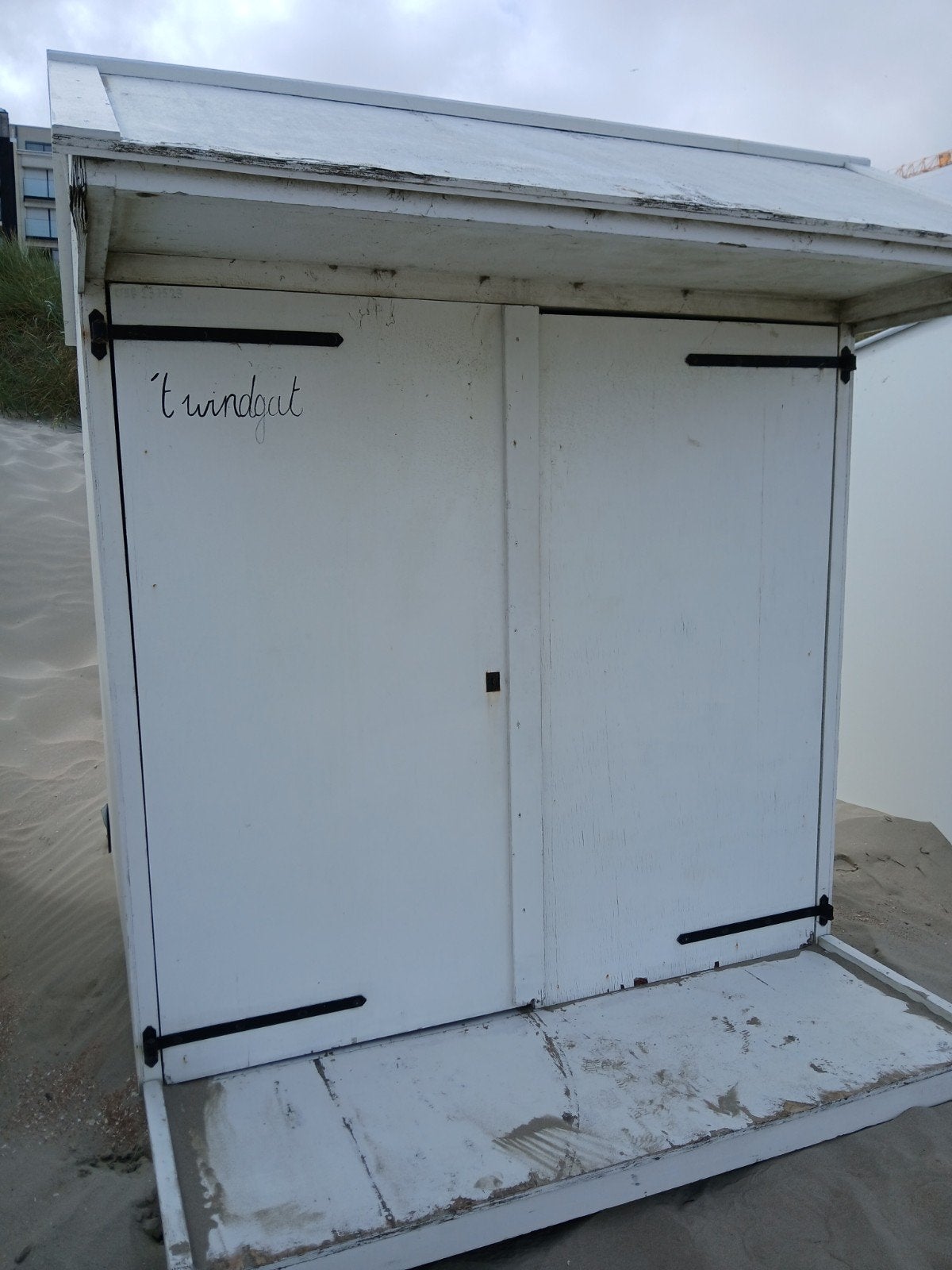 strandcabine, Enlèvement