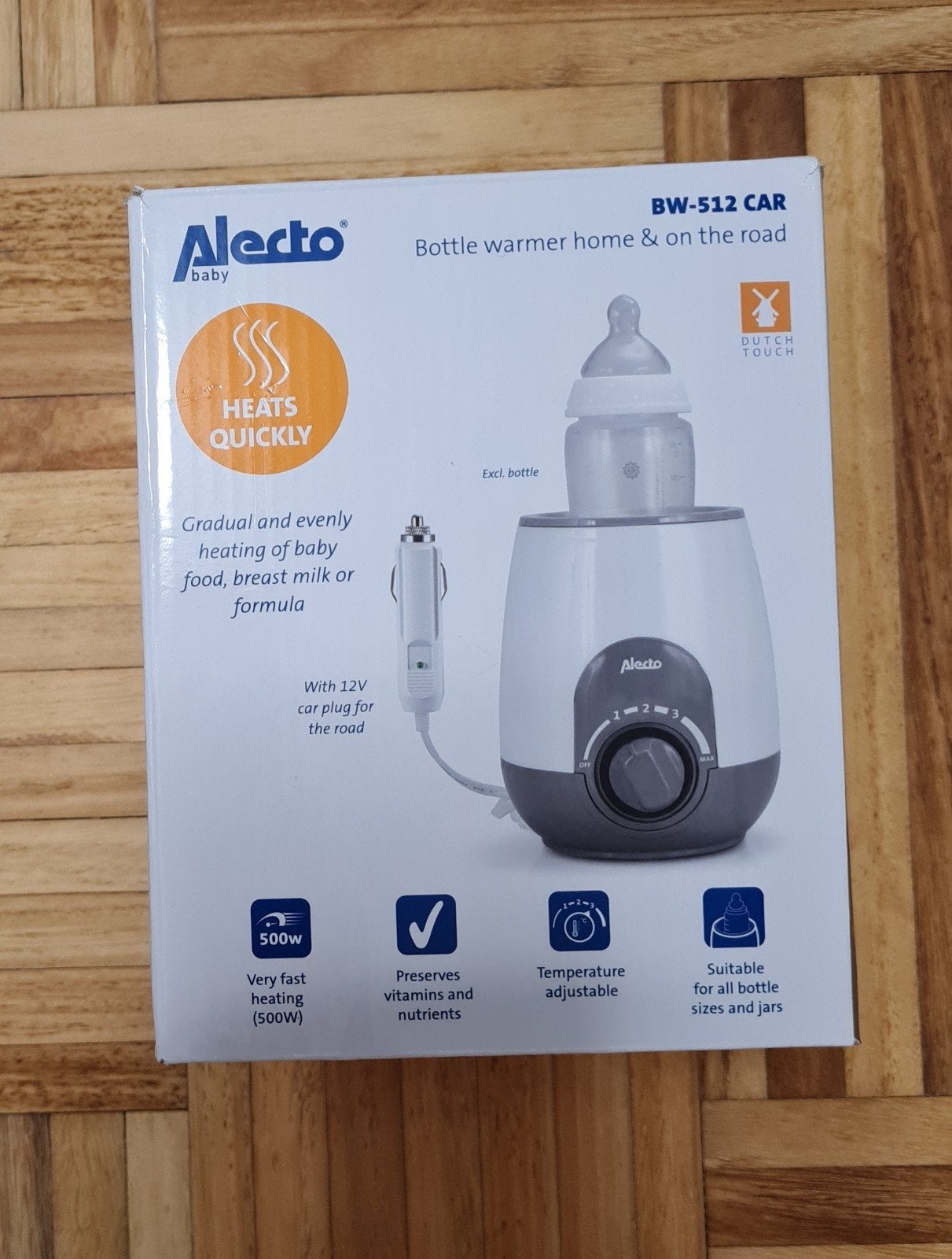 flesverwarmer, Enlèvement, Comme neuf, Chauffe-biberons et petits pots, Alecto
