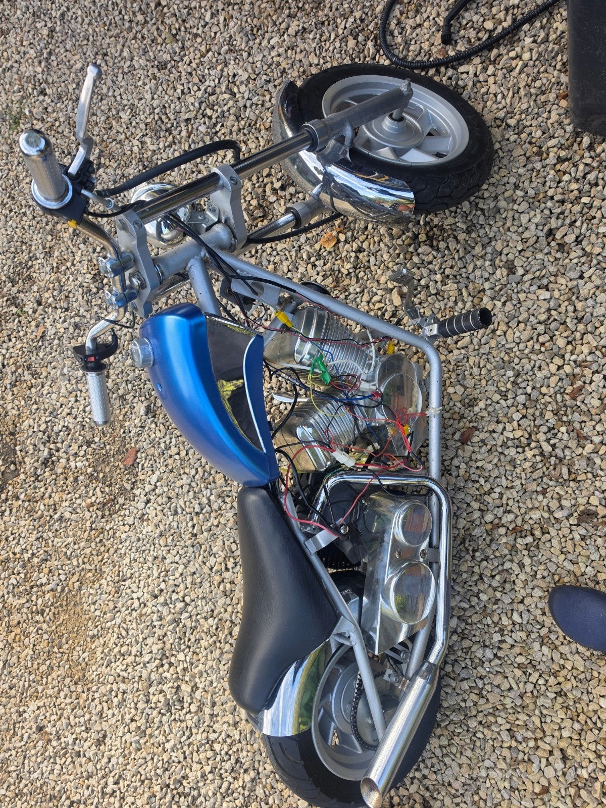 Harley Davidson style kid bike 50cc ( niet voor op de weg), Ophalen, Zo goed als nieuw