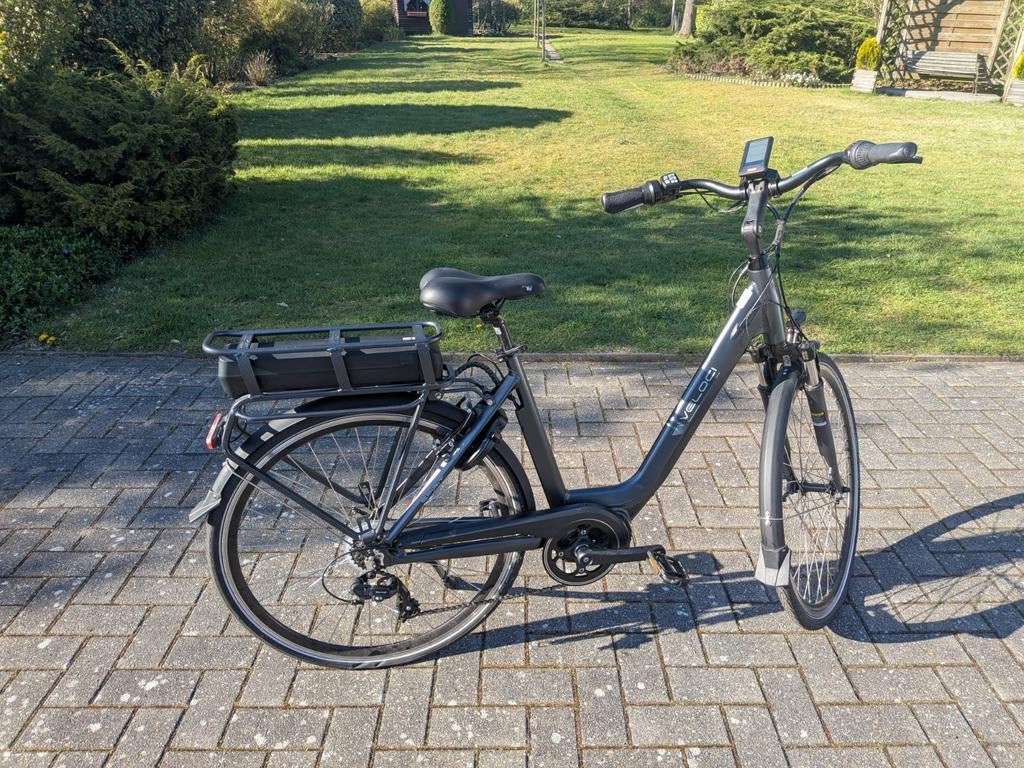 VELOCI LADY ANTHRACITE 52 SPIRIT, Fietsen en Brommers, Ophalen of Verzenden, Zo goed als nieuw, 50 km per accu of meer, Overige merken