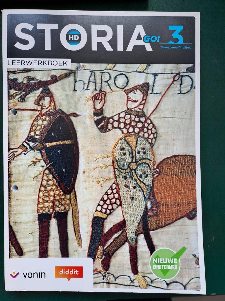 Storia HD GO3 Leerwerkboek (2023), Boeken, Ophalen of Verzenden, Nieuw, ASO, Geschiedenis