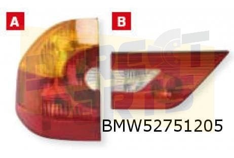 BMW X3 (1/04-9/06) Achterlicht Links binnen OES! 63213420203, -, Verzenden, -, Nieuw