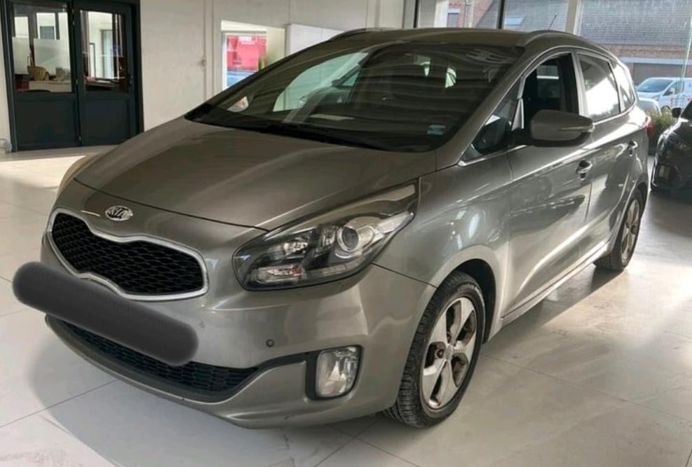 Kia carens 1.7 crdi 7 pls, Euro 5, Zwart, 1685 cc, 7 zetels