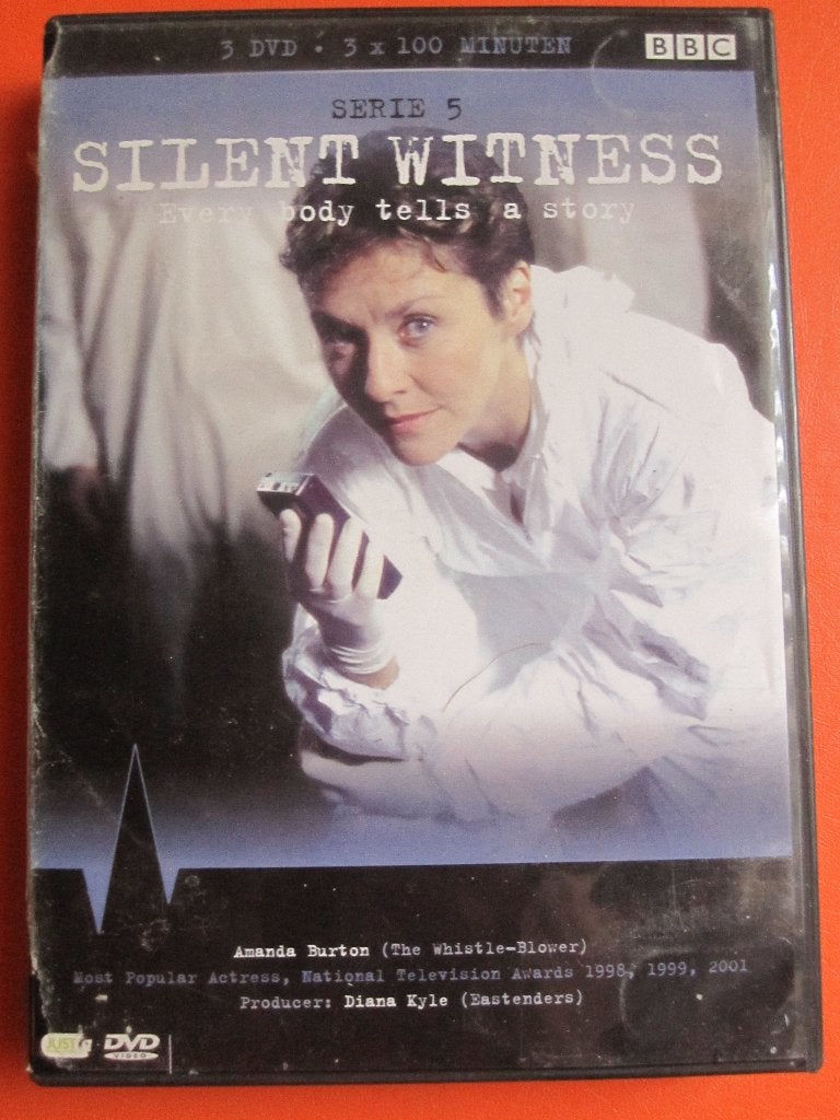 Silent Witness - Serie 5 (2000) 3 disc, Cd's en Dvd's, Vanaf 16 jaar, Boxset, Ophalen of Verzenden, Zo goed als nieuw